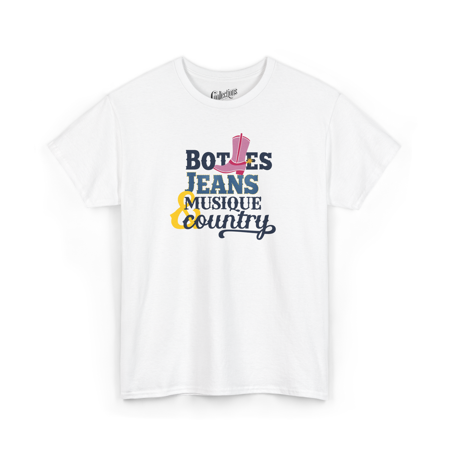 T-shirt - Bottes, Jeans & Musique Country