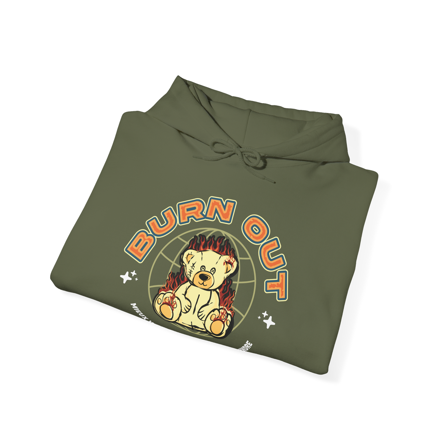 Sweat à capuche - Burn Out