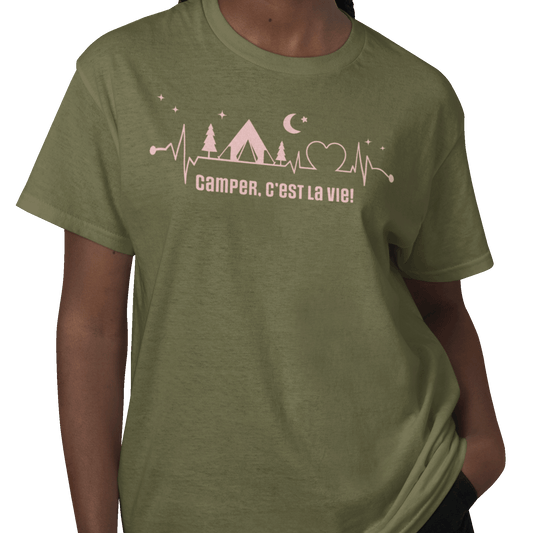 #camping - T-Shirt - T-Shirt - Camper c’est la vie!