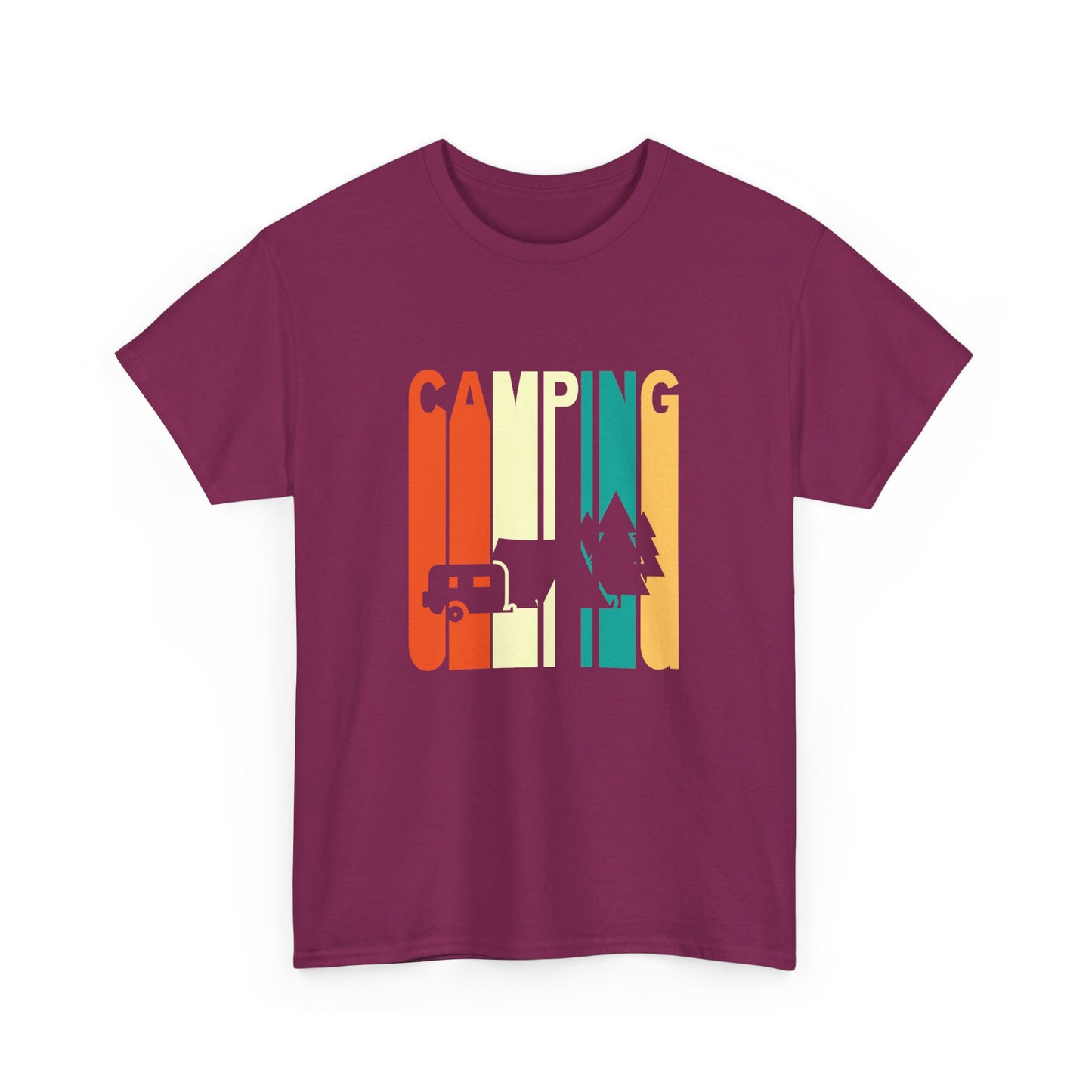 #camping - T-Shirt - T-shirt - Camping Rétro - Baie / S / M