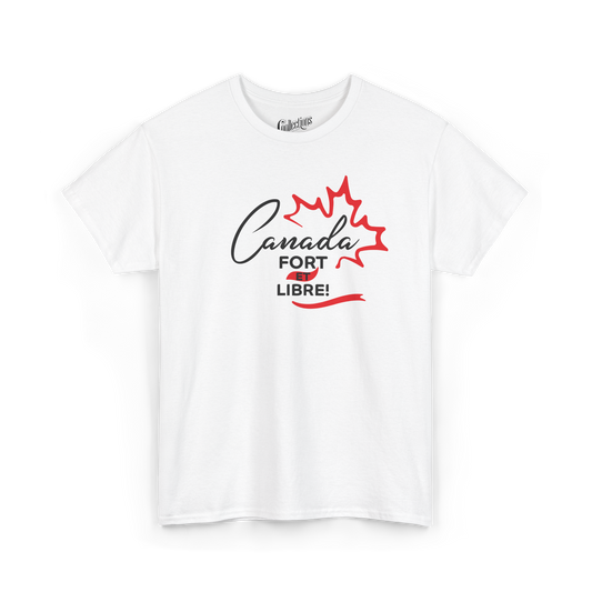 T-shirt - Canada Fort et Libre
