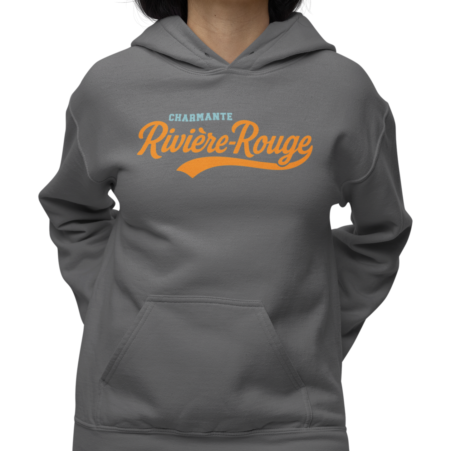 Sweat à capuche - Charmante Rivière-Rouge