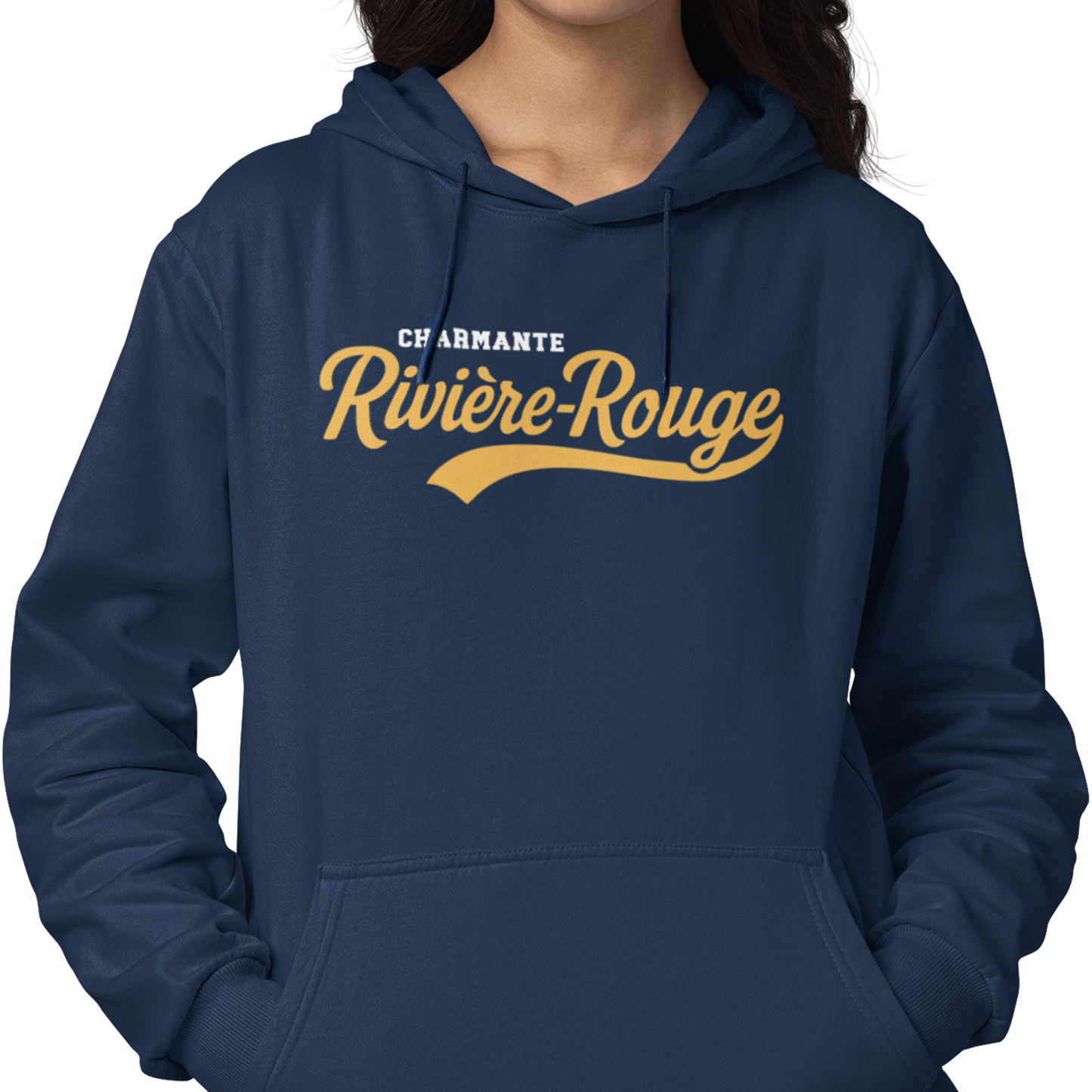 Sweat à capuche - Charmante Rivière-Rouge