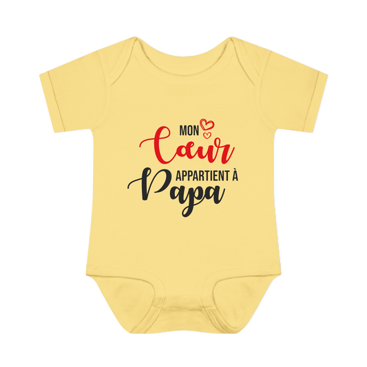 Cache-couches - Mon cœur appartient à Papa