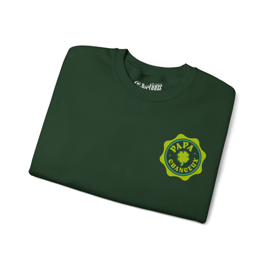 Sweat-shirt - Papa chanceux