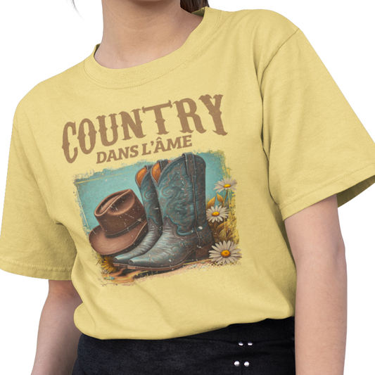 T-shirt - Country dans l'âme