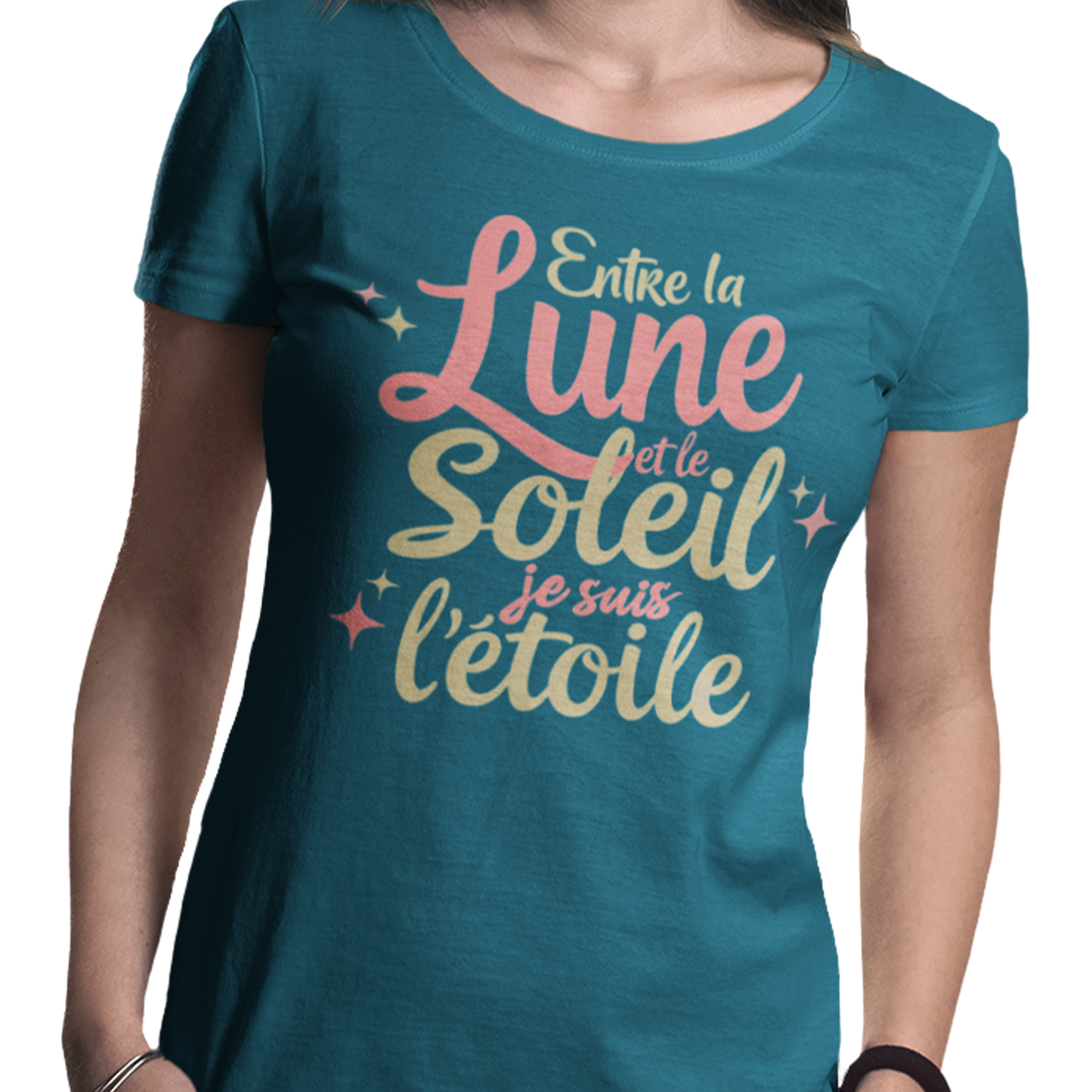 T-Shirt - Between the moon and the sun
