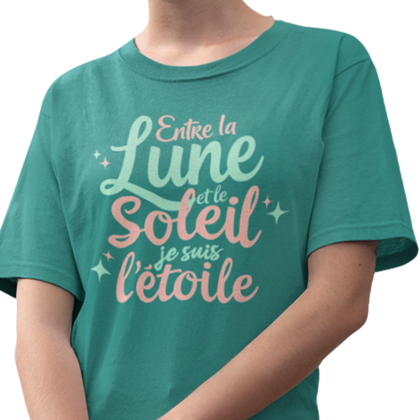 T-Shirt - Between the moon and the sun