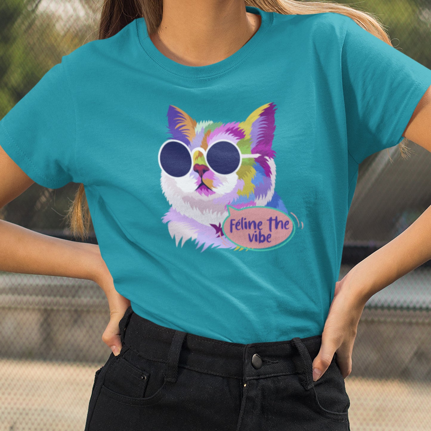 T-shirt – Féline the vibe!