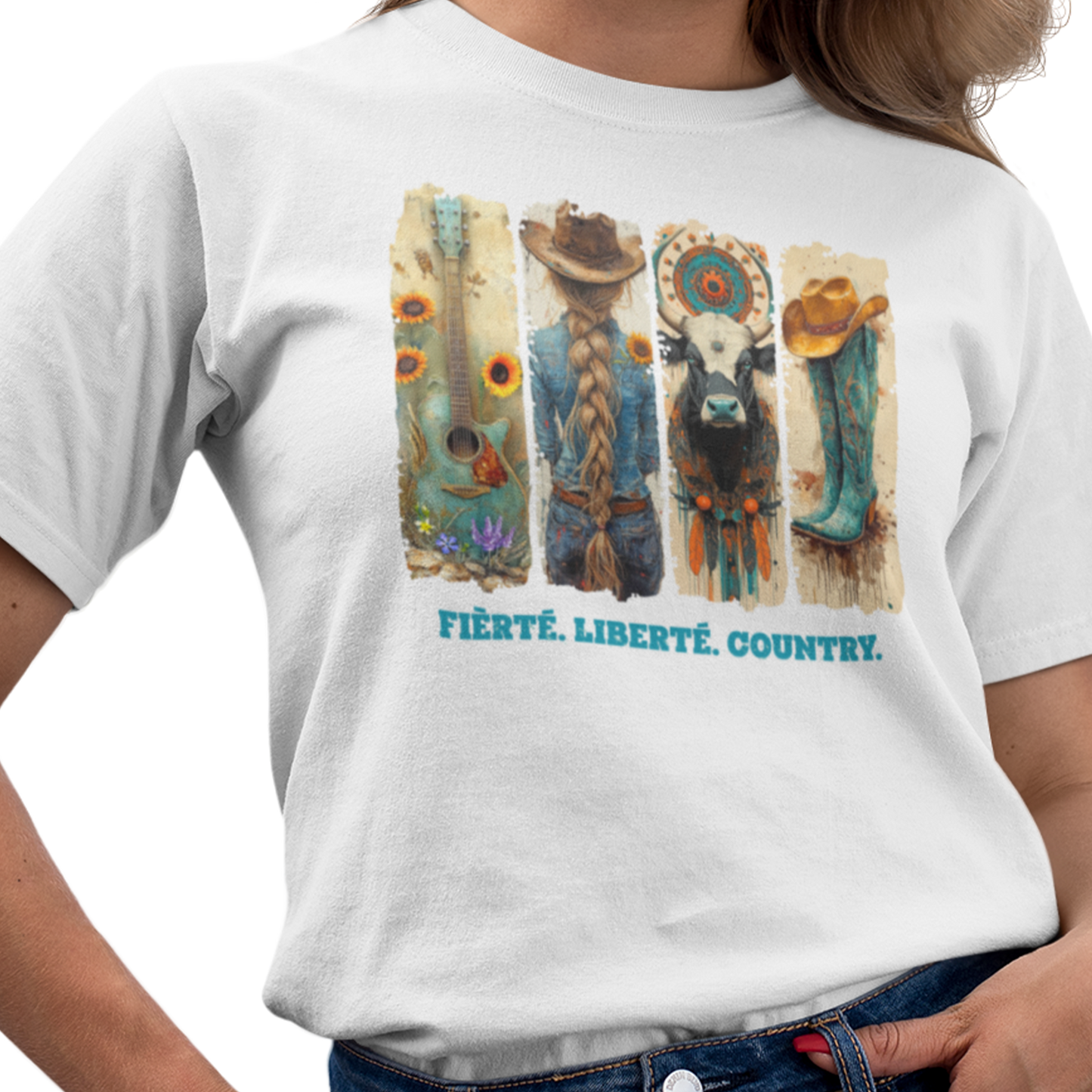 T-shirt - Pride. Freedom. Country.