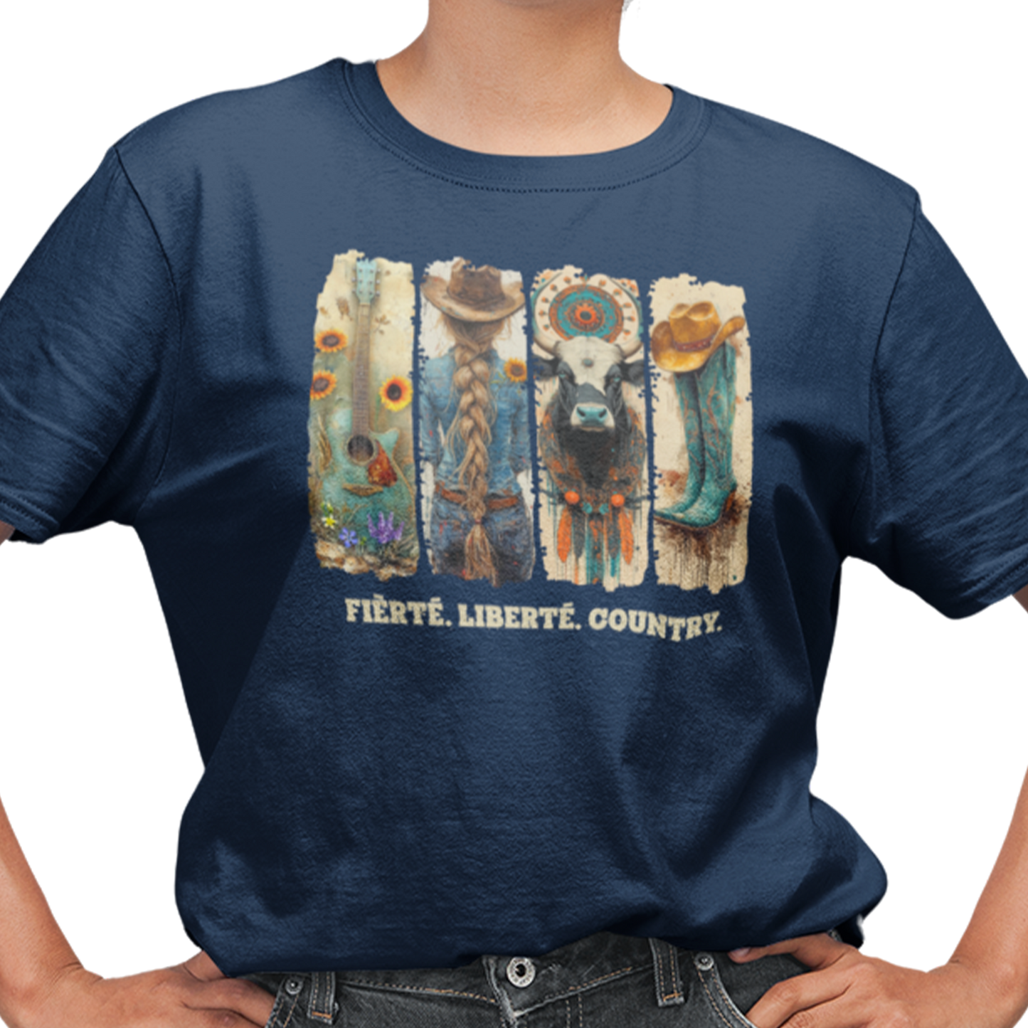 T-shirt - Pride. Freedom. Country.
