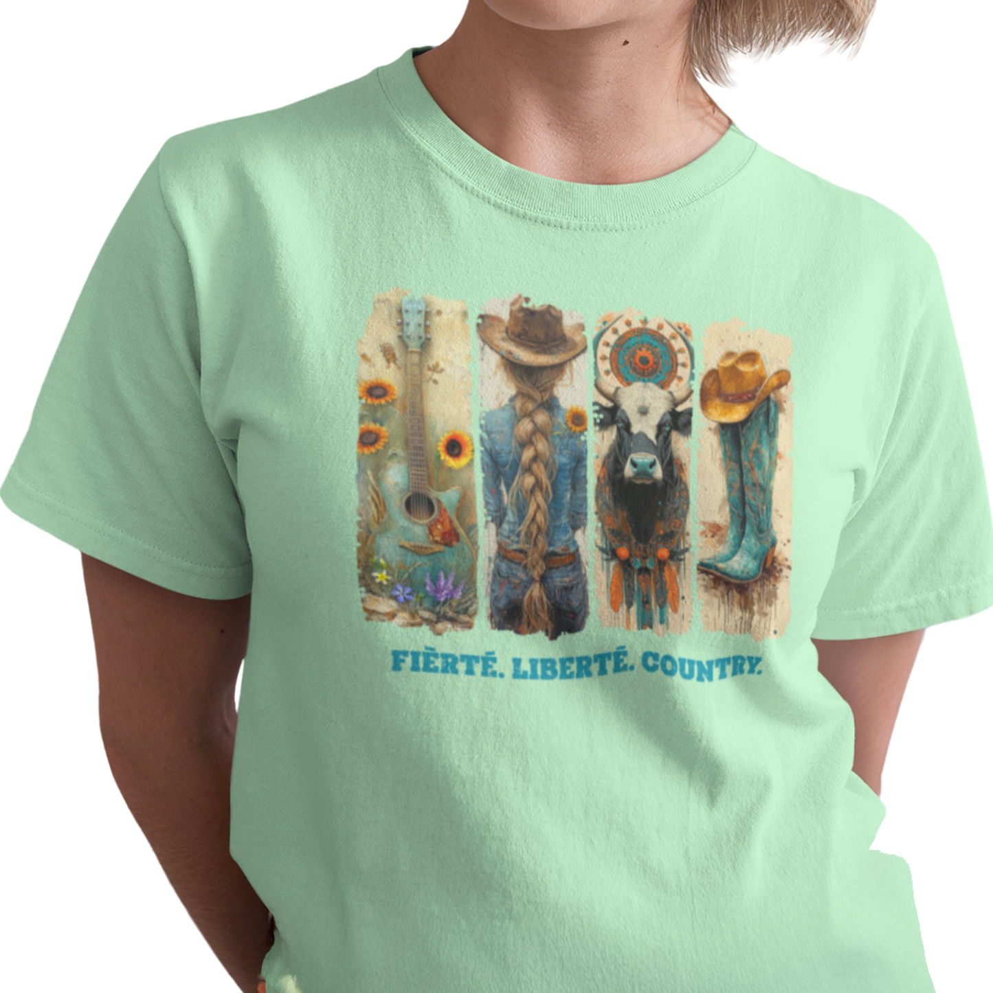 T-shirt - Pride. Freedom. Country.