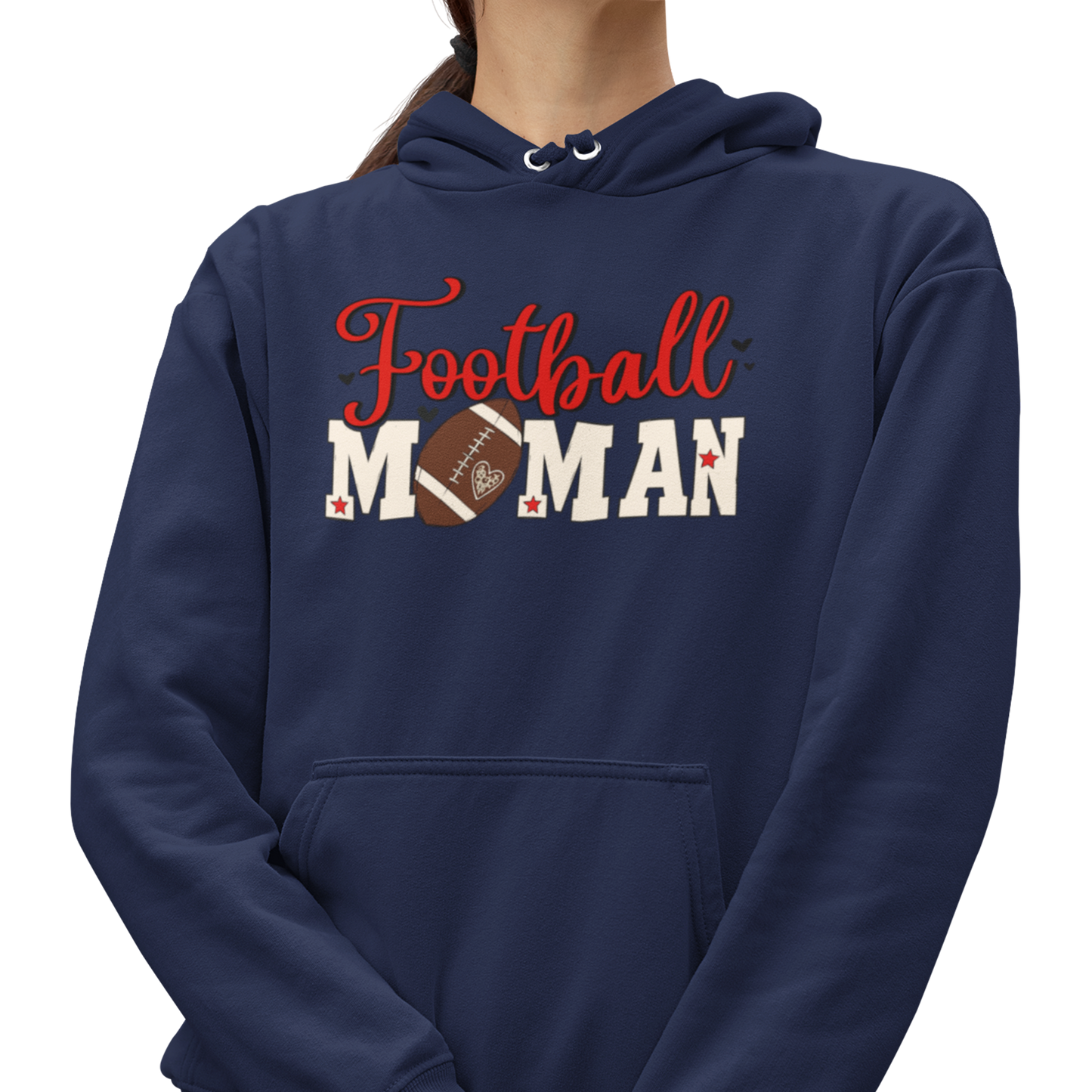 Sweat à capuche - Football Maman