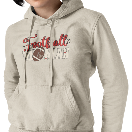 Sweat à capuche - Football Maman