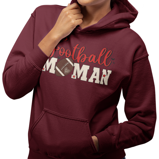 Sweat à capuche - Football Maman