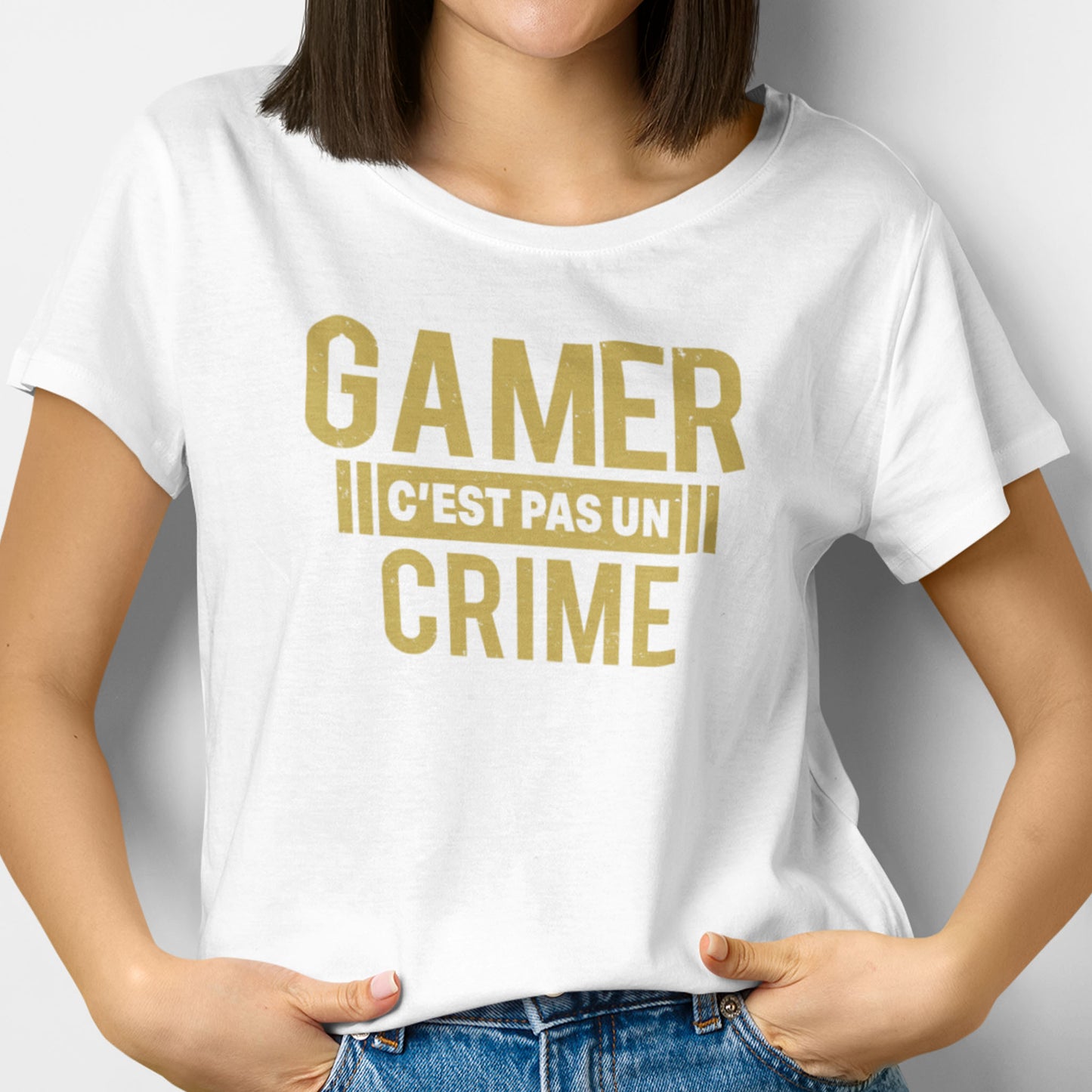 T-shirt - Gamer, c'est pas un crime