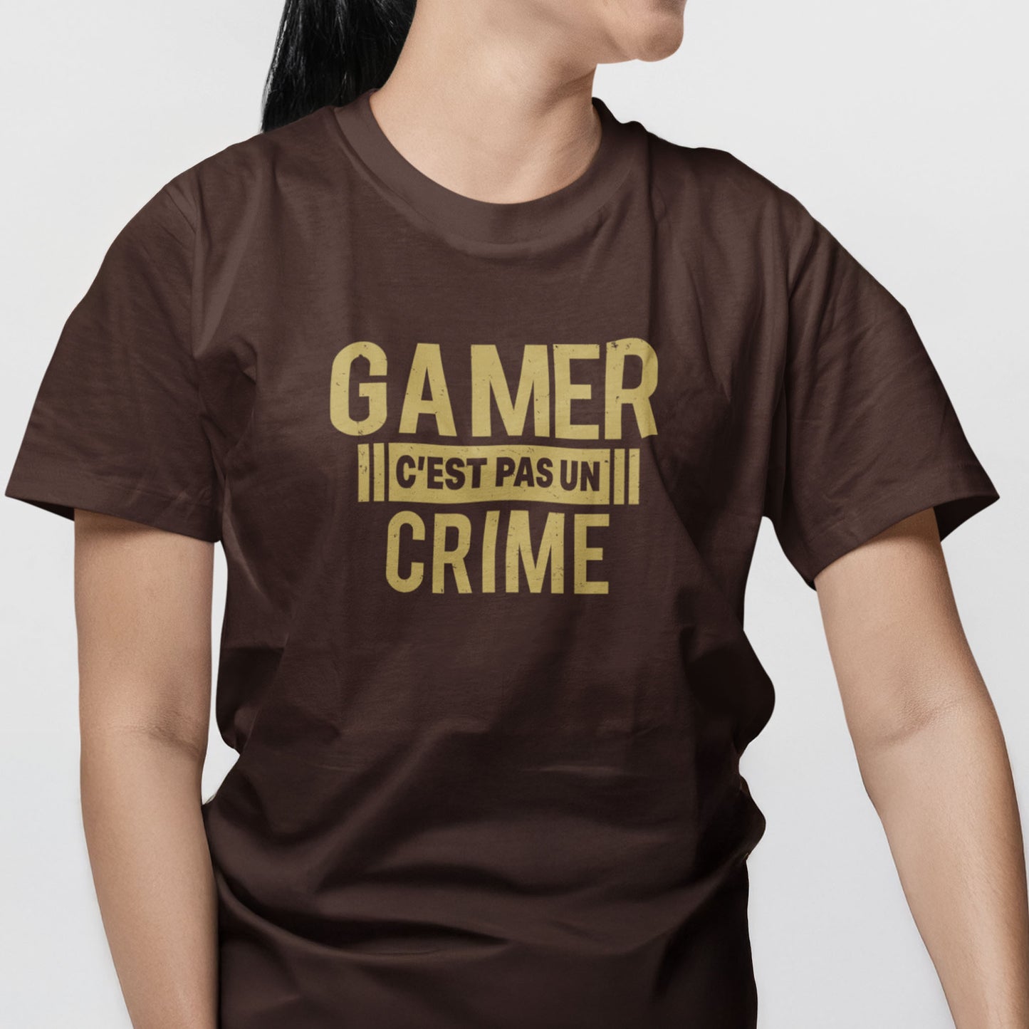 T-shirt - Gamer, c'est pas un crime