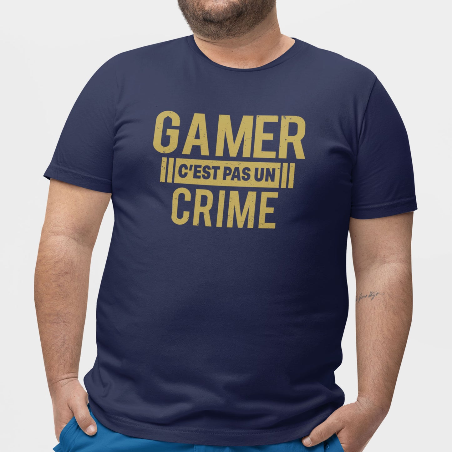 T-shirt - Gamer, c'est pas un crime