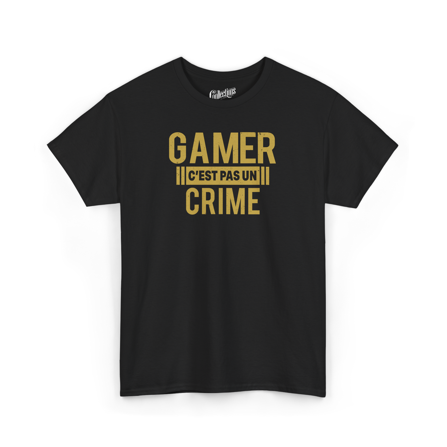 T-shirt - Gamer, c'est pas un crime