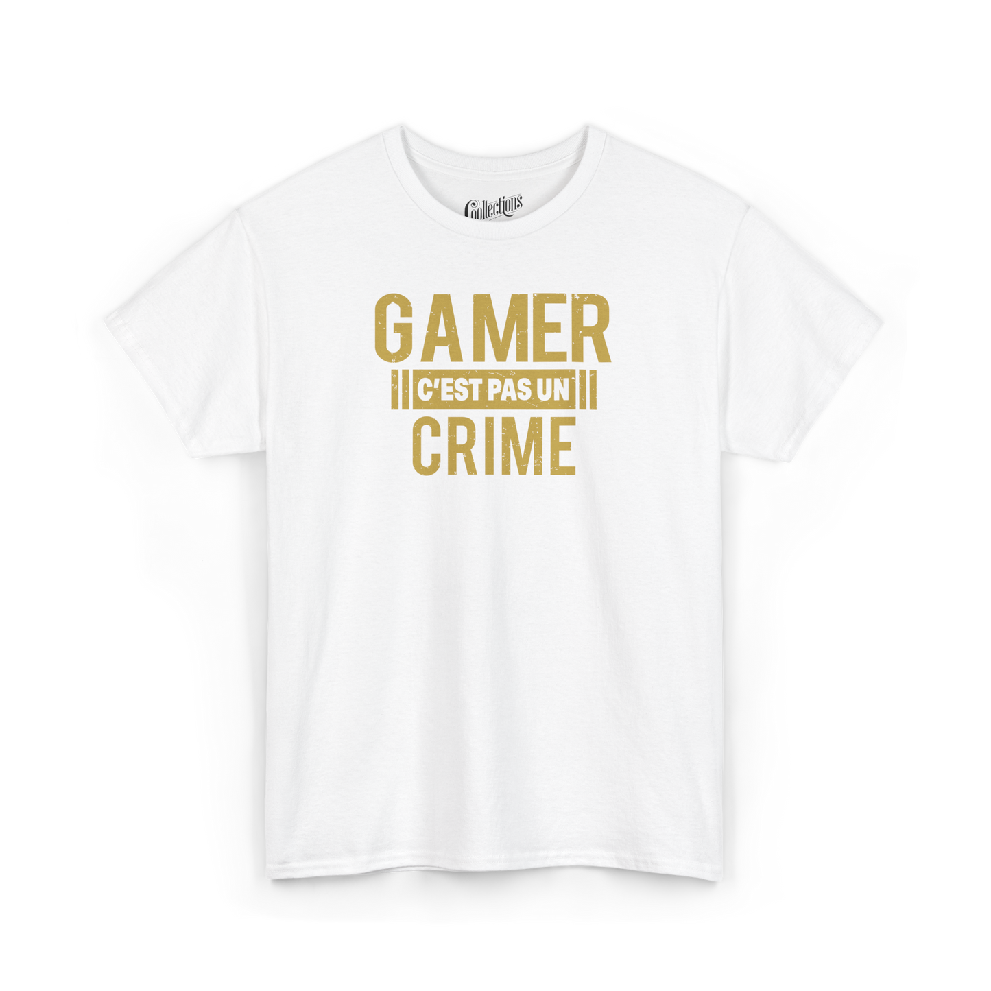 T-shirt - Gamer, c'est pas un crime