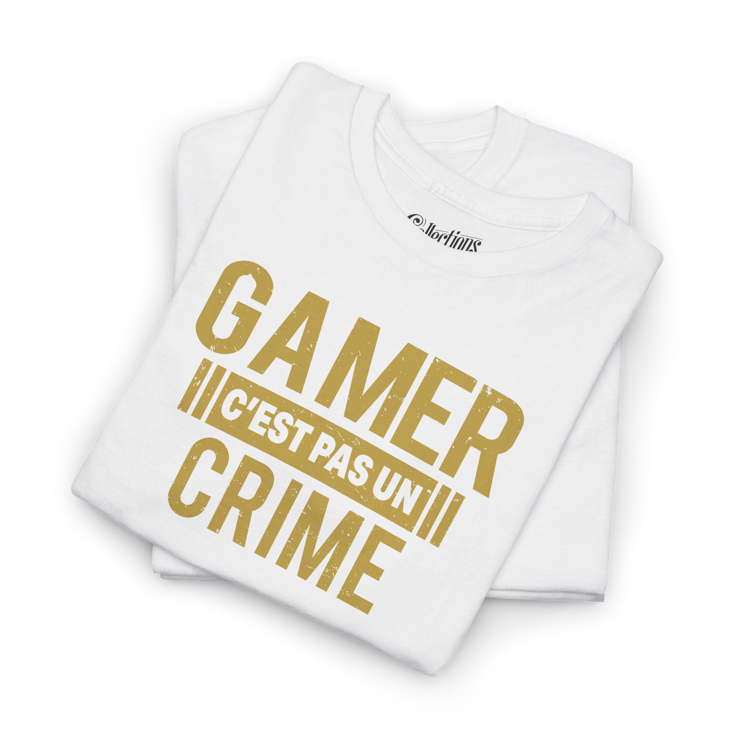 T-shirt - Gamer, c'est pas un crime