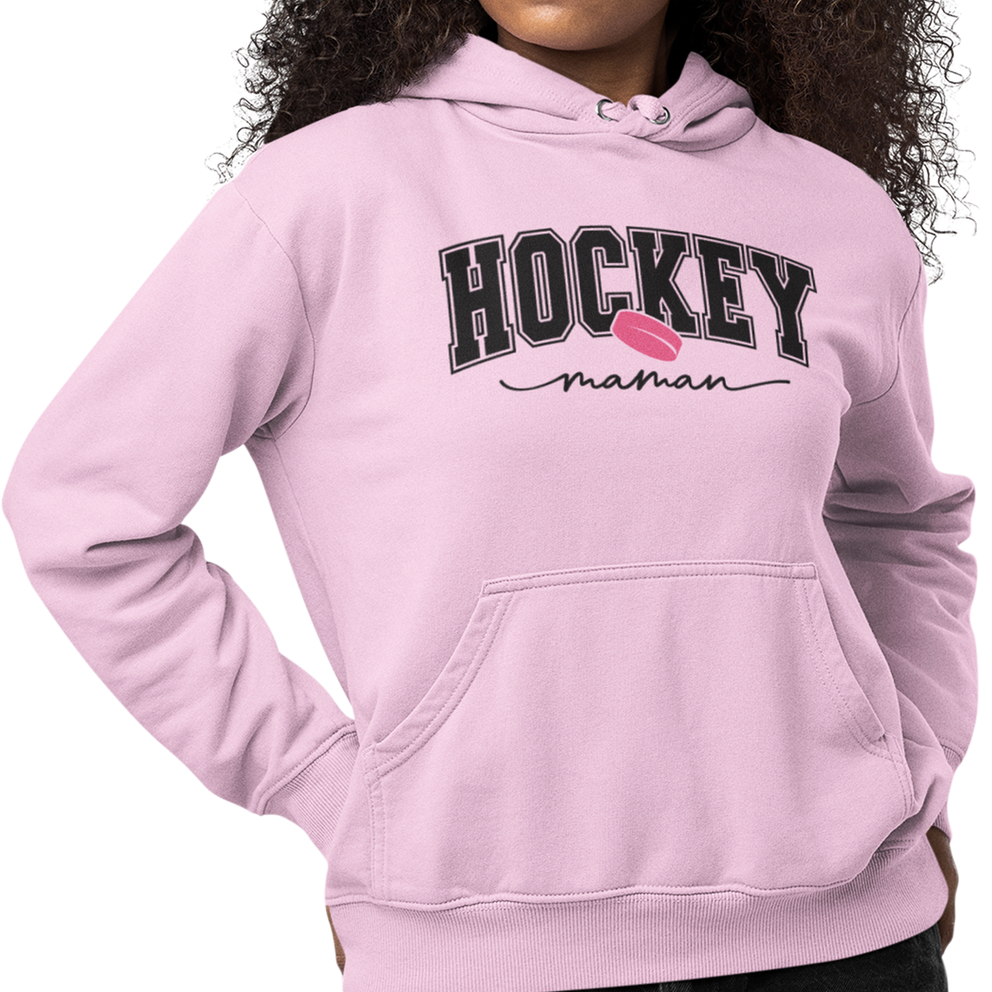 Sweat à capuche - Hockey Maman