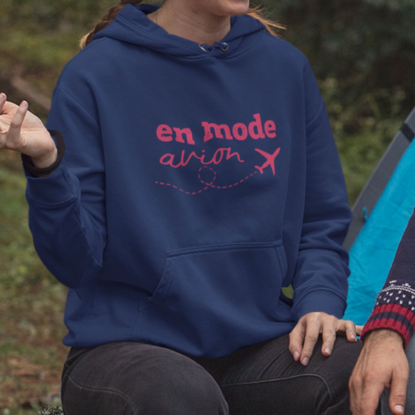 Sweat à capuche - En mode avion