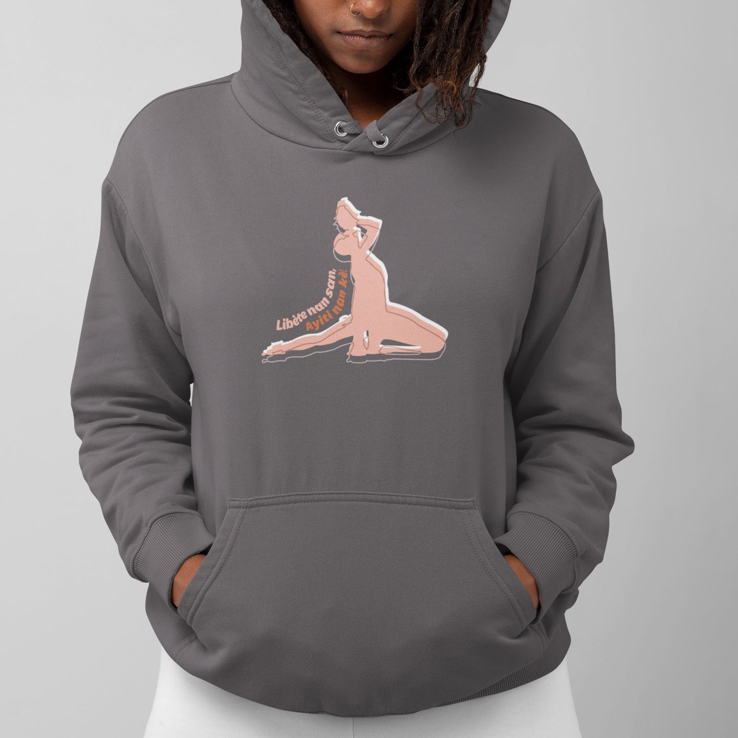Sweat à capuche – Libèté ak lanmou