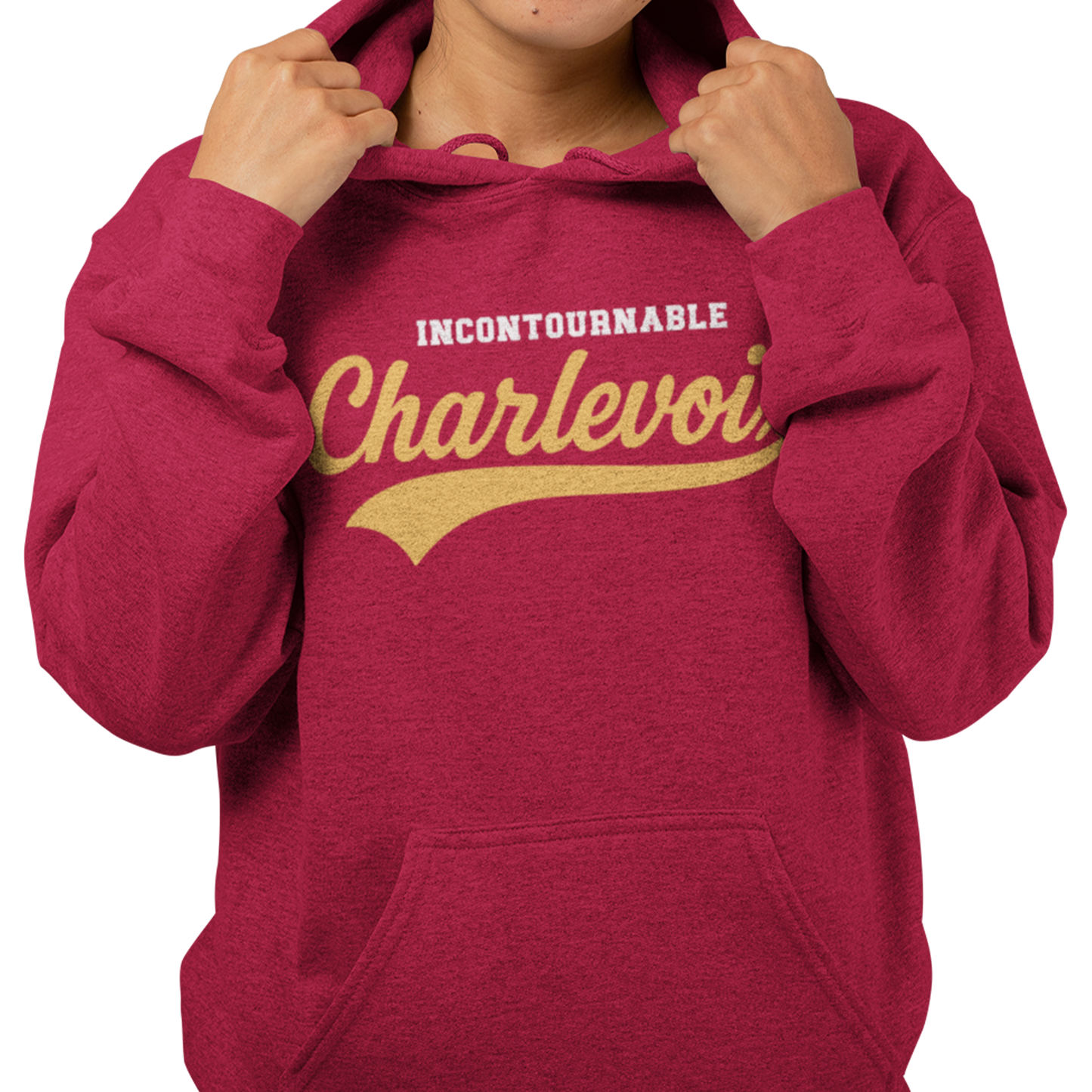 Sweat à capuche - Incontournable Charlevoix