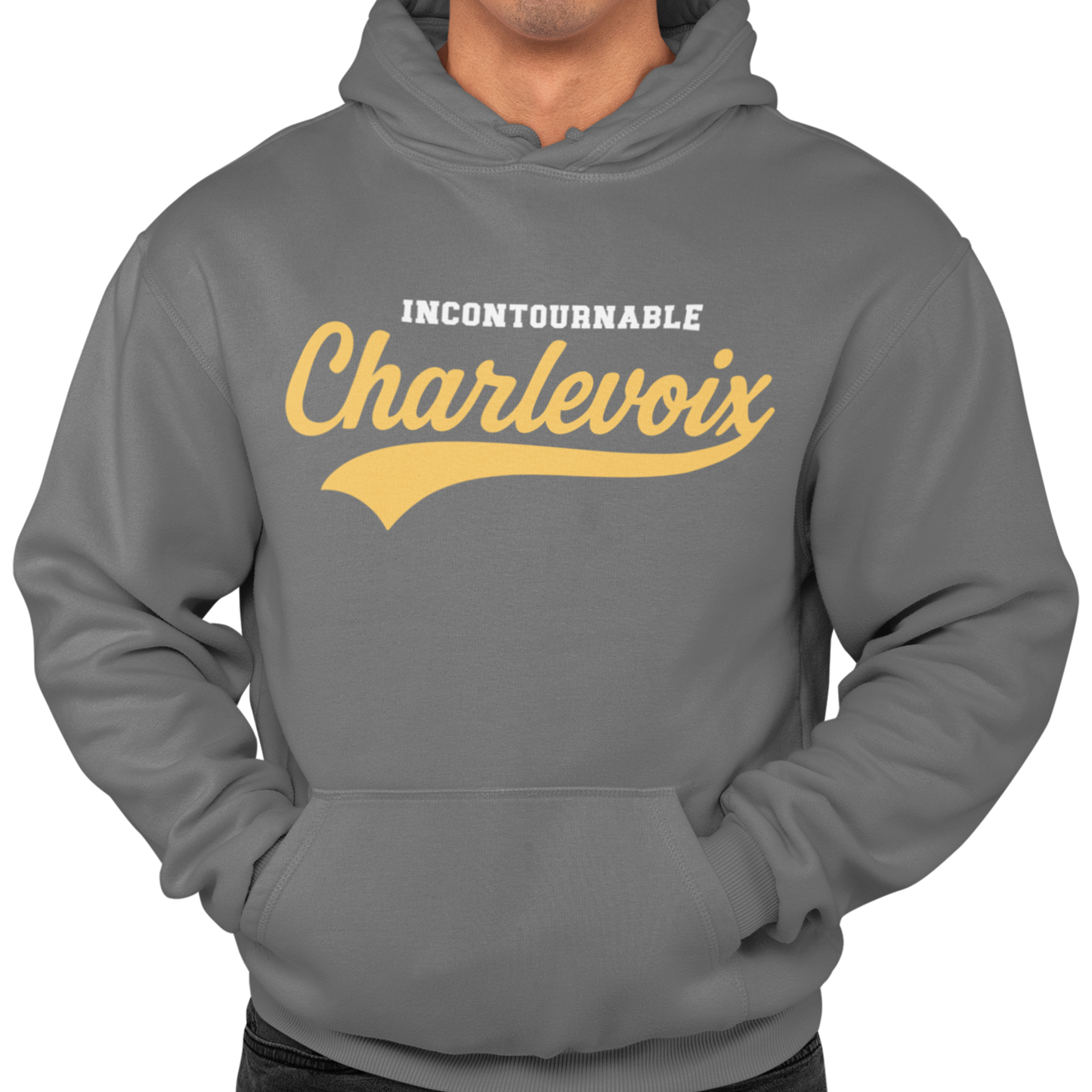 Sweat à capuche - Incontournable Charlevoix