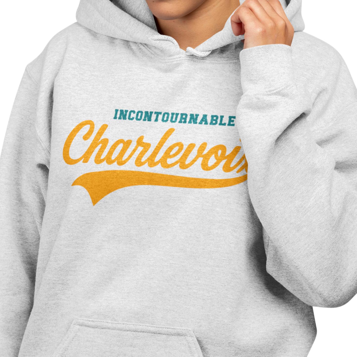 Sweat à capuche - Incontournable Charlevoix