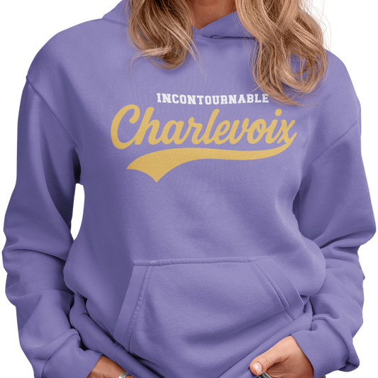 Sweat à capuche - Incontournable Charlevoix