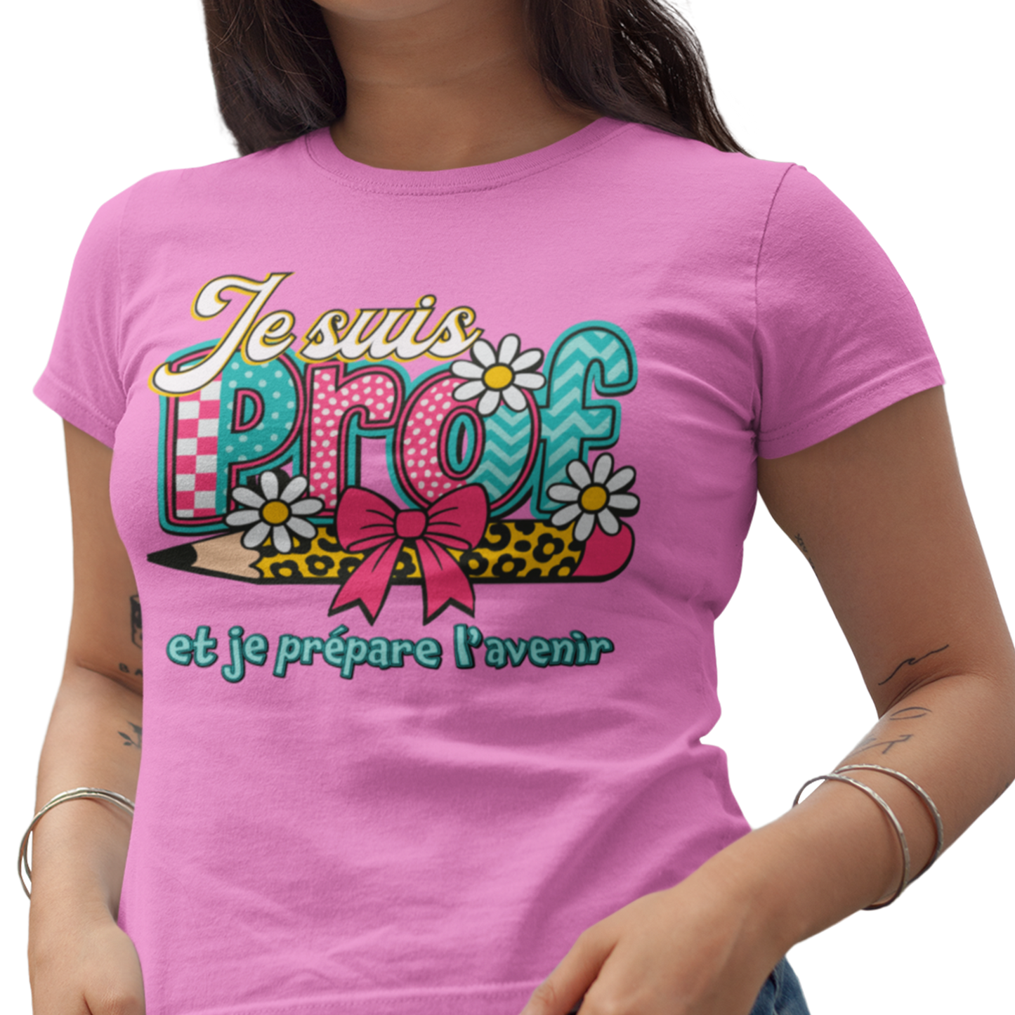 T-shirt - Je suis prof et je prépare l’avenir