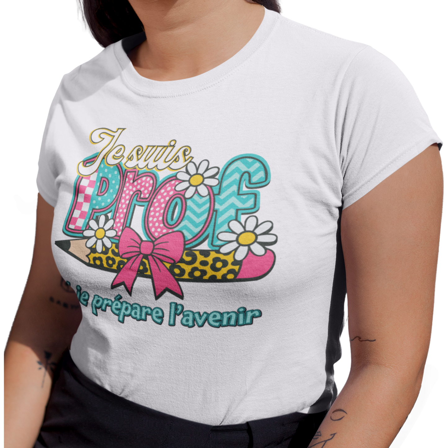 T-shirt - Je suis prof et je prépare l’avenir