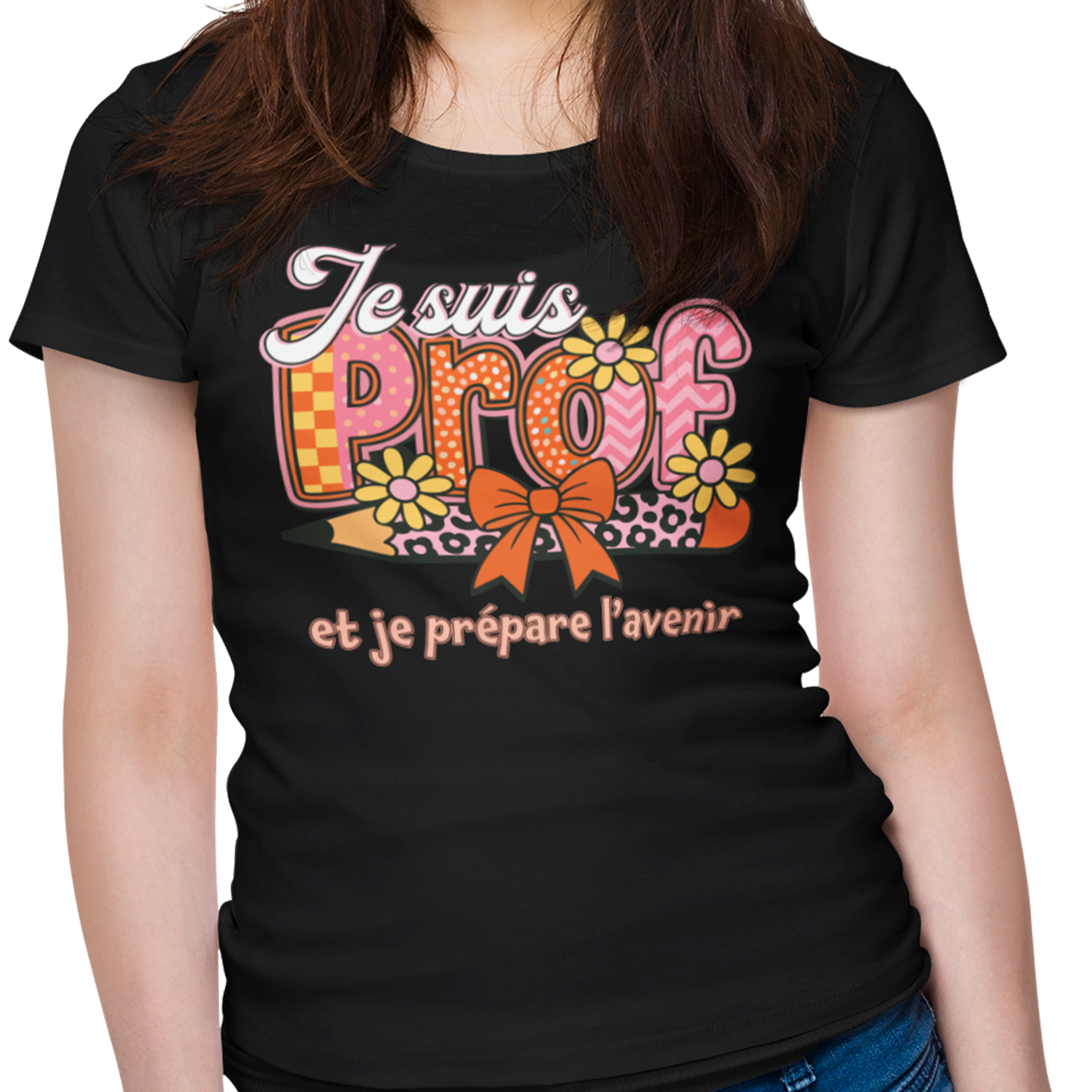 T-shirt - Je suis prof et je prépare l’avenir