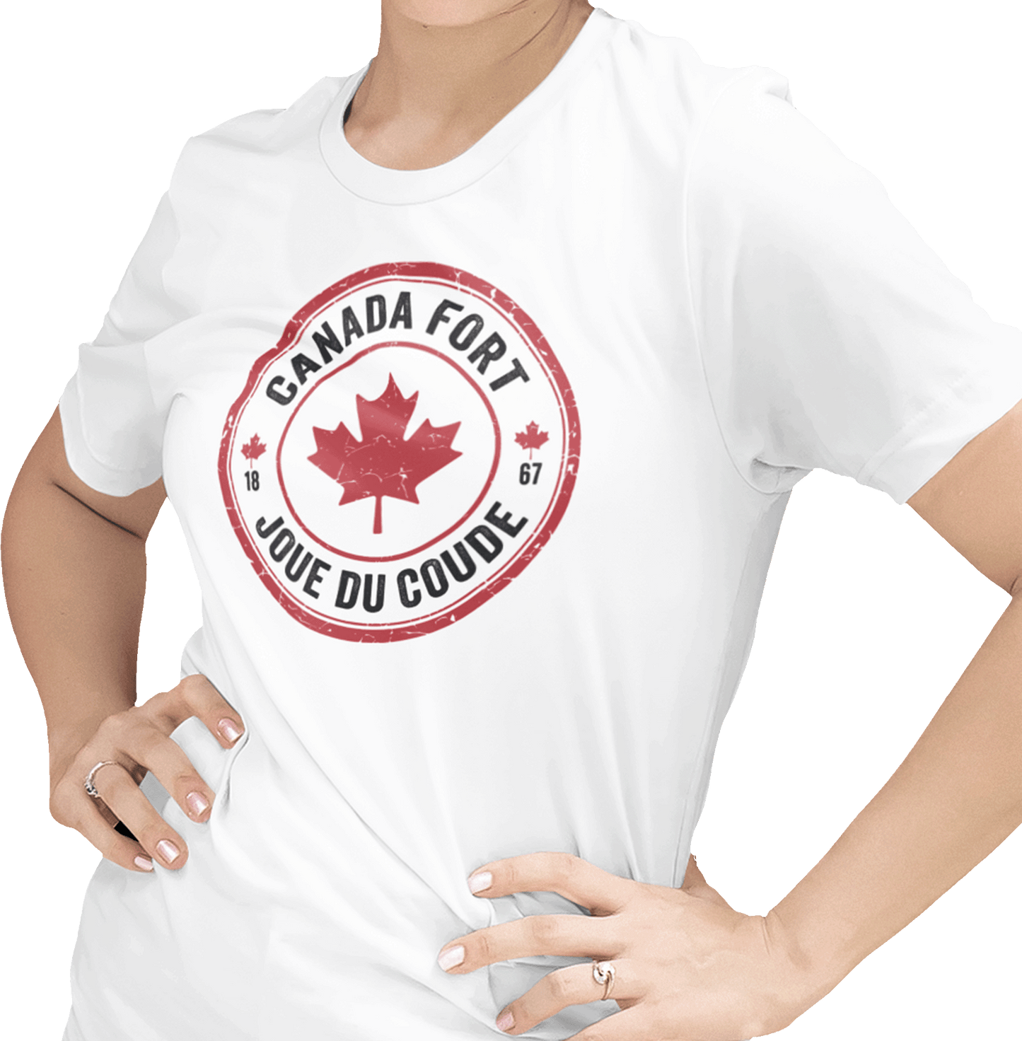 T-shirt - Canada Strong, Elbow Cheek