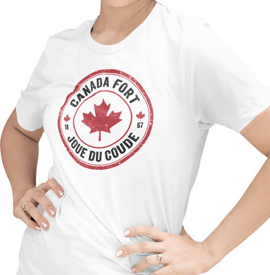 T-shirt - Canada Fort, Joue du Coude