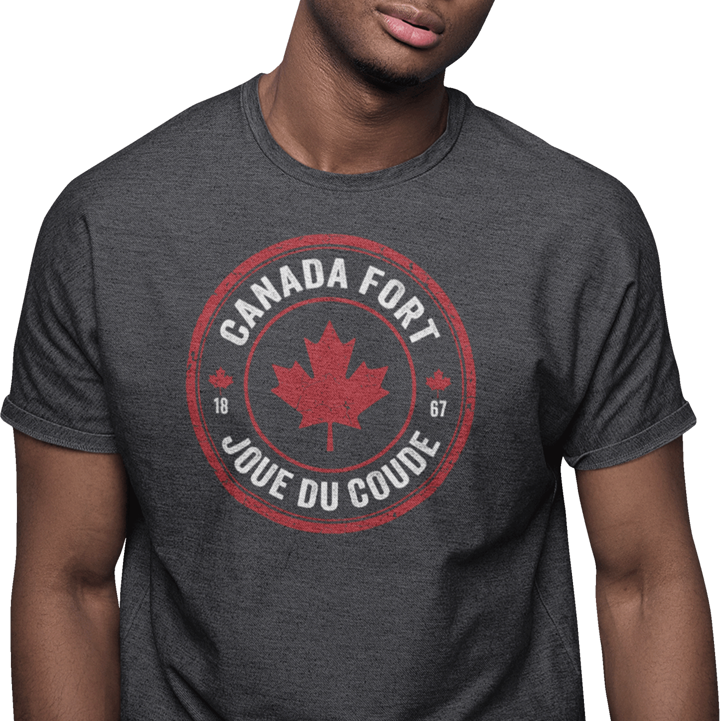 T-Shirt - Canada Fort, Joue du Coude