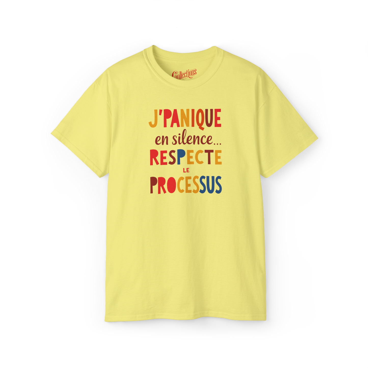 T-shirt – J’Panique en silence