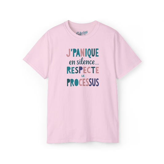 T-shirt – J’Panique en silence