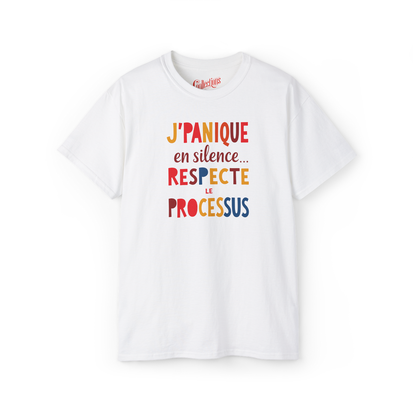 T-shirt – J’Panique en silence