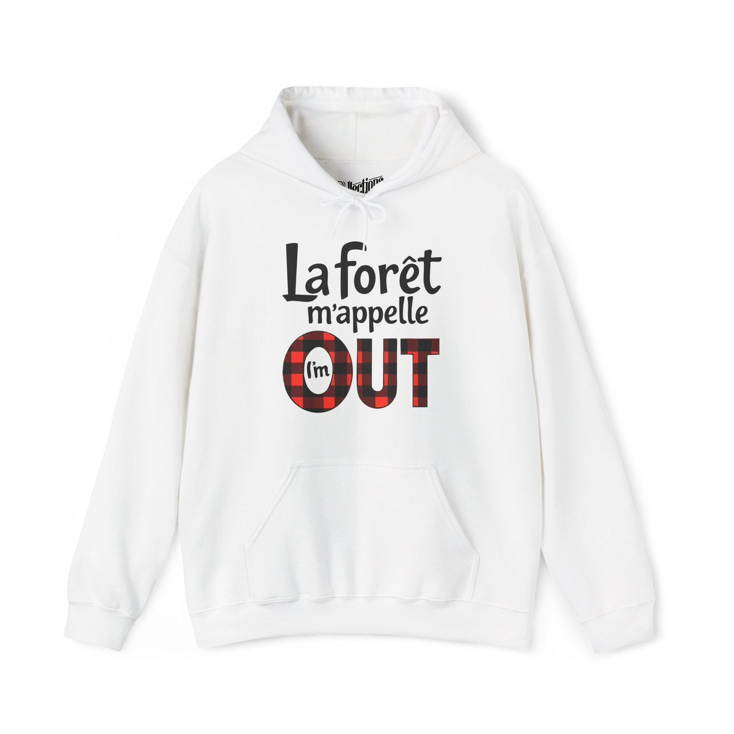 Sweat à capuche - La forêt m’appelle OUT
