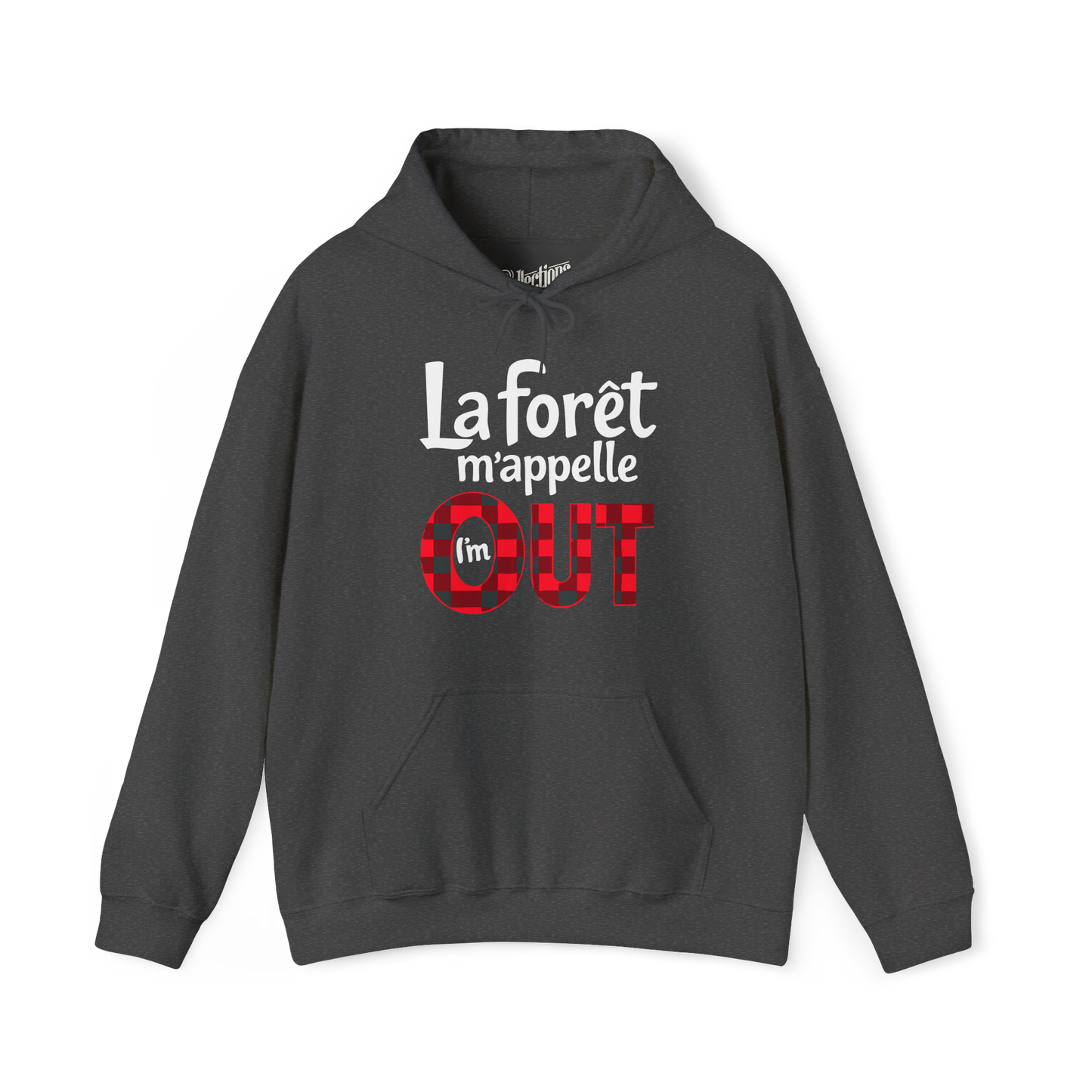 Sweat à capuche - La forêt m’appelle OUT
