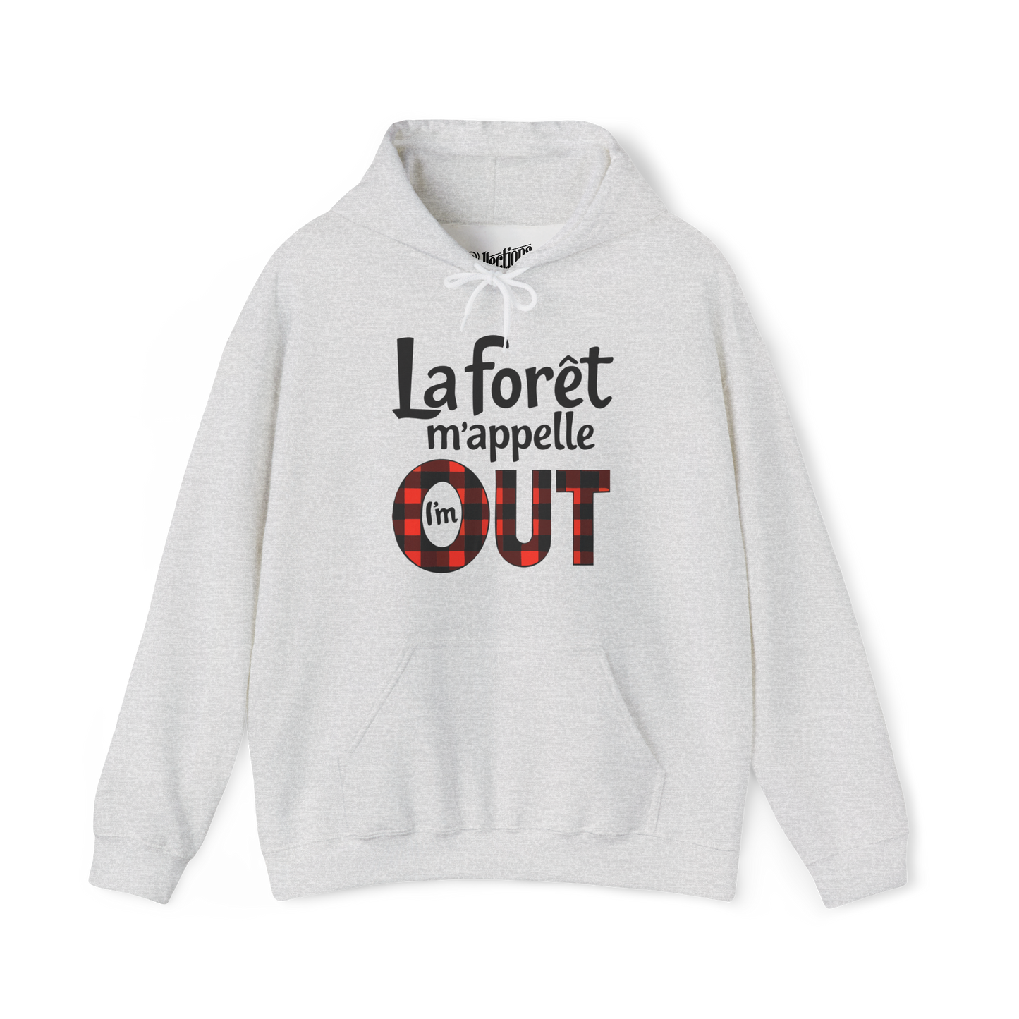 Sweat à capuche - La forêt m’appelle OUT