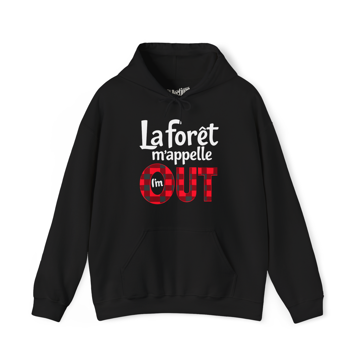 Sweat à capuche - La forêt m’appelle OUT