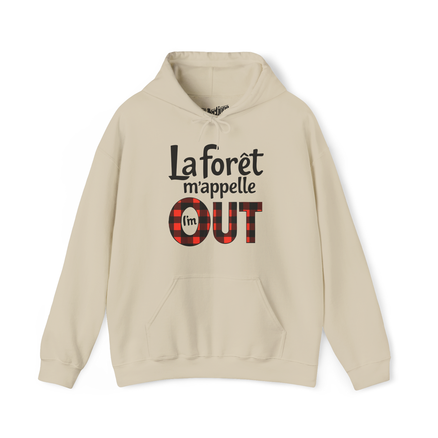 Sweat à capuche - La forêt m’appelle OUT
