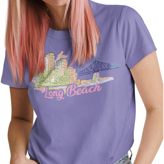 T-shirt - Long Beach - Longueuil illustré