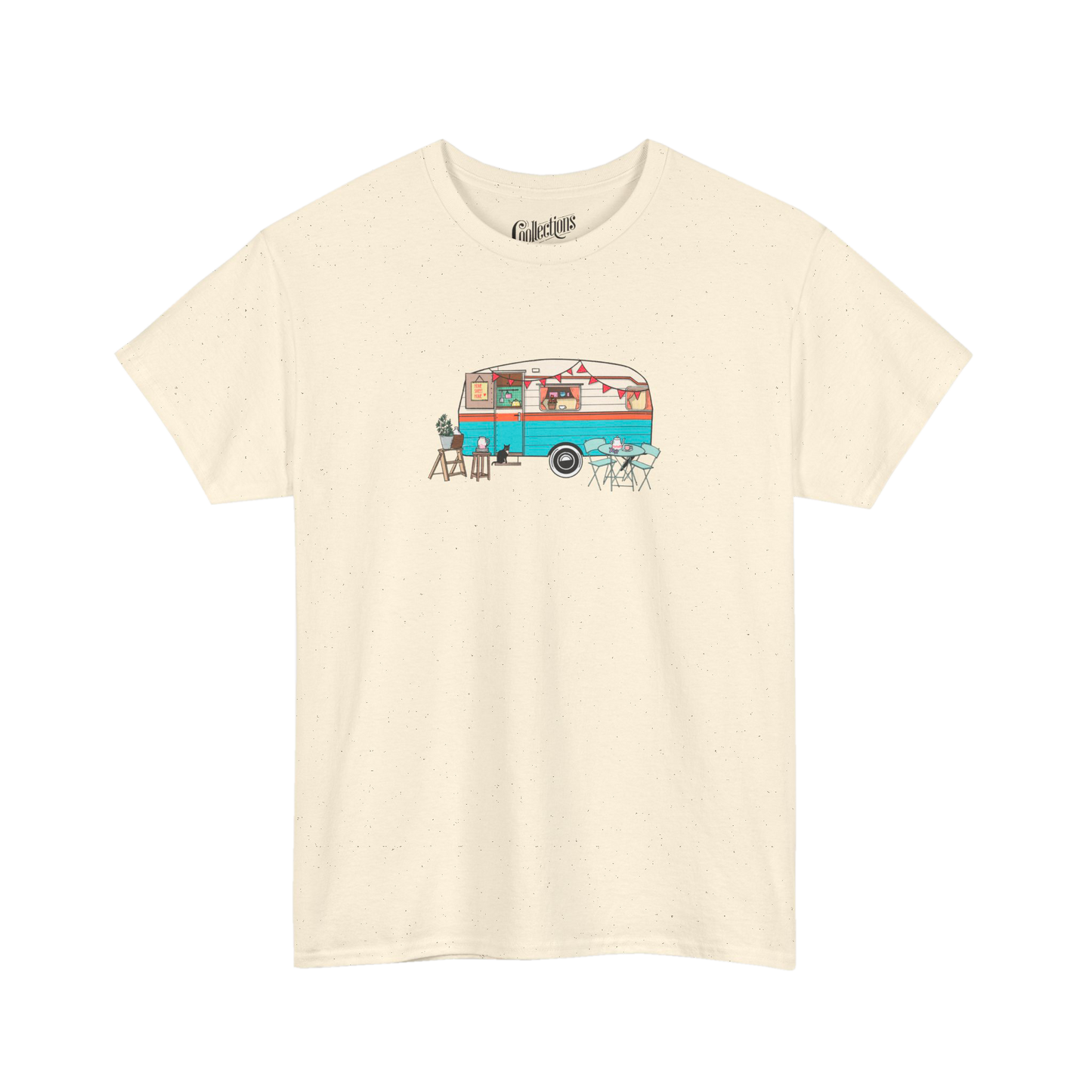 #camping - T-Shirt - T-shirt - Ma roulotte rétro