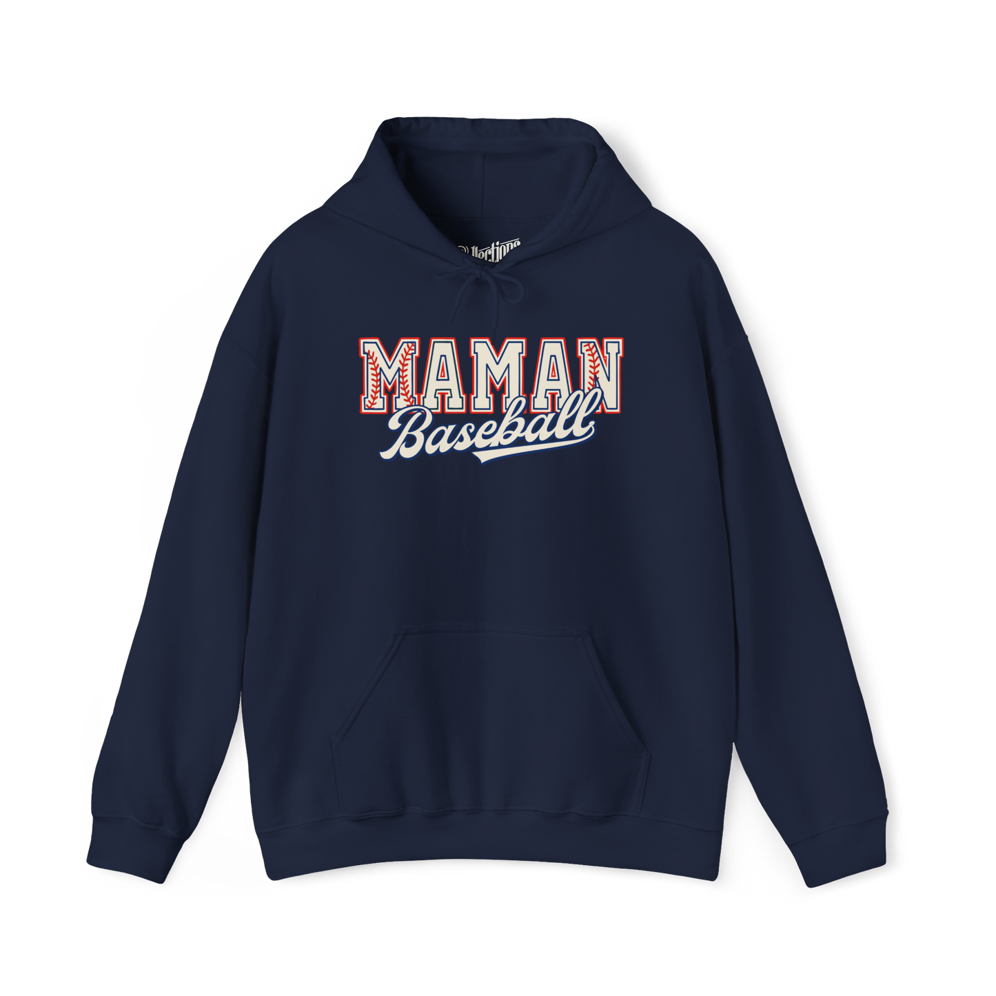 Sweat à capuche - Maman Baseball