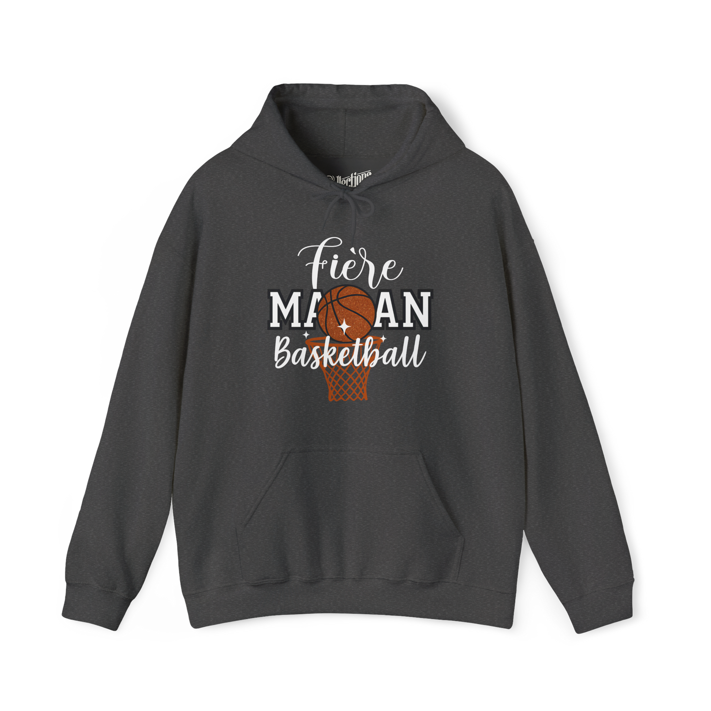 Sweat à capuche - Fière Maman Basketball